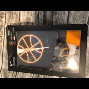 Nike 3 pcs Set Blue Orange Boxed Badketball